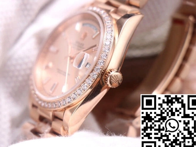 Rolex Sundust Diamond Factory Dial Day-Date M228345RBR-0007 EW 0907